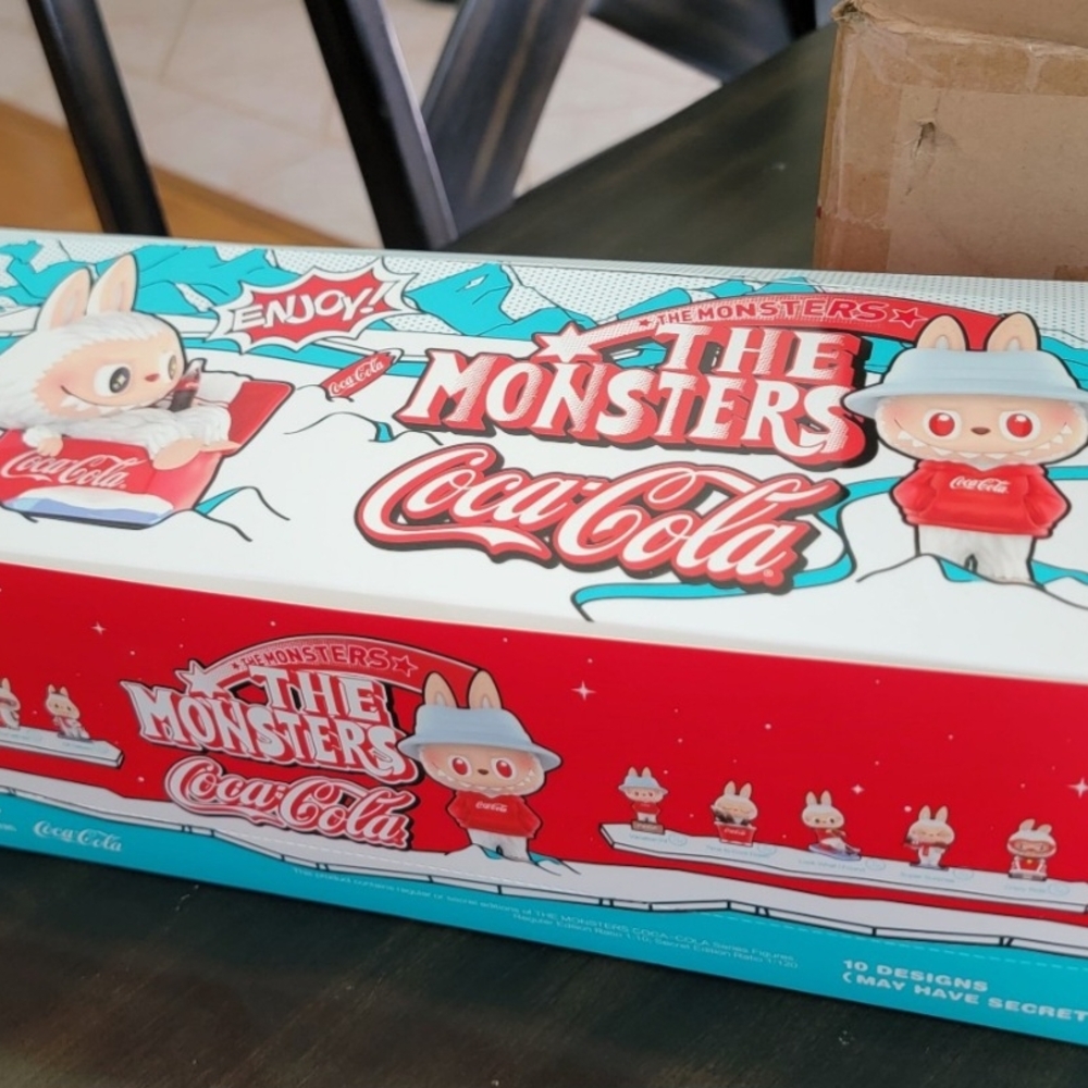 Coca Cola Red and White Stuffed Polar Bears Collection